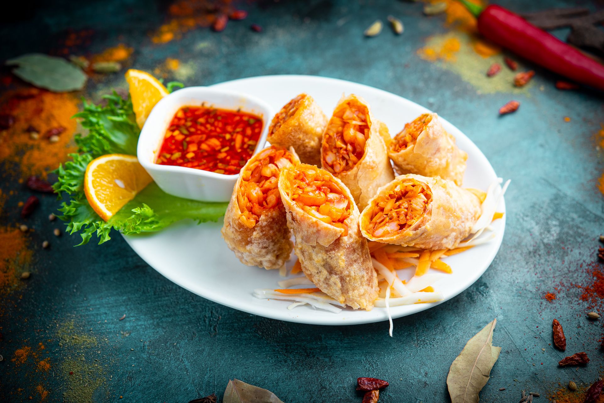 Avocados & Shrimps Salad